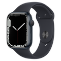 Apple-Watch-Series-7-45mm-Middernacht-Aluminium-Middernacht-Sportband