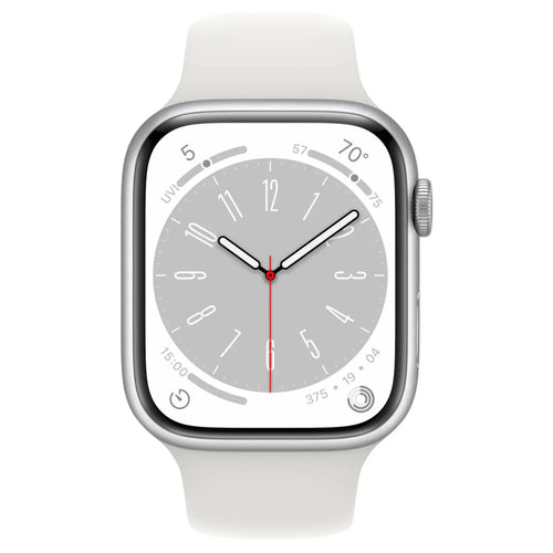 Apple-Watch-Series-8-45mm-Zilver-Aluminium-Wit-Sportband-2