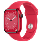 Apple-Watch-Series-8-41mm-Rood-Aluminium-Rood-Sportband