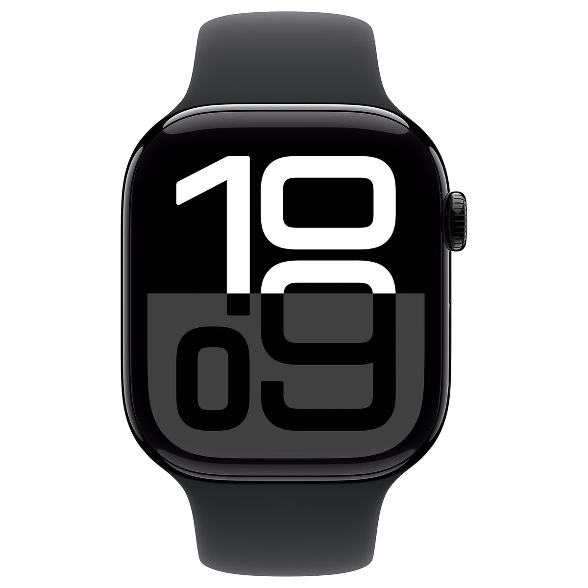 Apple Watch Series 10 46mm - Zwart Aluminium Zwart Sportband