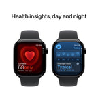 Apple Watch Series 10 46mm - Zwart Aluminium Zwart Sportband