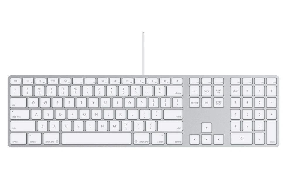 Refurbished Apple Keyboard met Numeriek toetsenbord