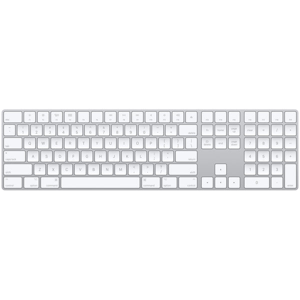 Refurbished Apple Magic Keyboard Numeriek (QWERTZ) zilver - foto 1