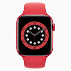 Refurbished Apple Watch Series 6 40 mm rood - voorkant