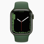 Refurbished Apple Watch Series 7 45 mm groen - voorkant