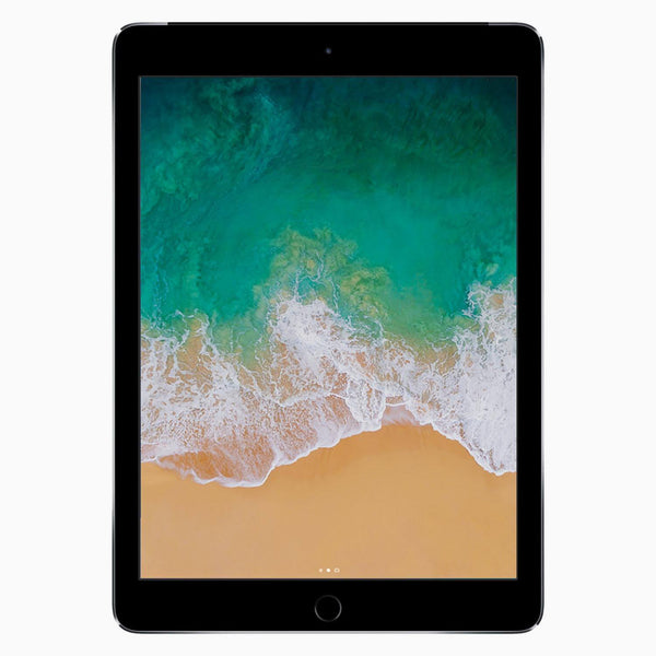 Refurbished iPad 2018 32 GB 4G space grey - voorkant