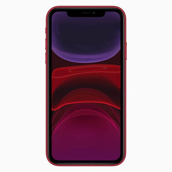 iPhone 11 reconditionné 128 GB rouge - vue de face