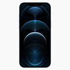 Refurbished iPhone 12 Pro Max 256 GB blauw - voorkant