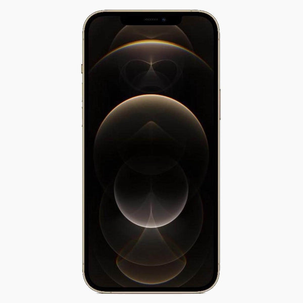 Refurbished iPhone 12 Pro Max 128 GB goud - voorkant