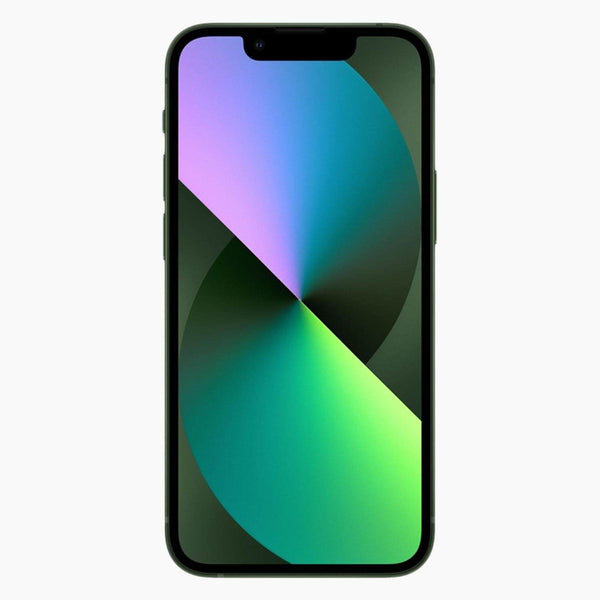 Refurbished iPhone 13 128 GB groen - voorkant