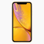 iPhone XR reconditionné 128 GB jaune - vue de face