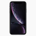 iPhone XR reconditionné 128 GB noir - vue de face
