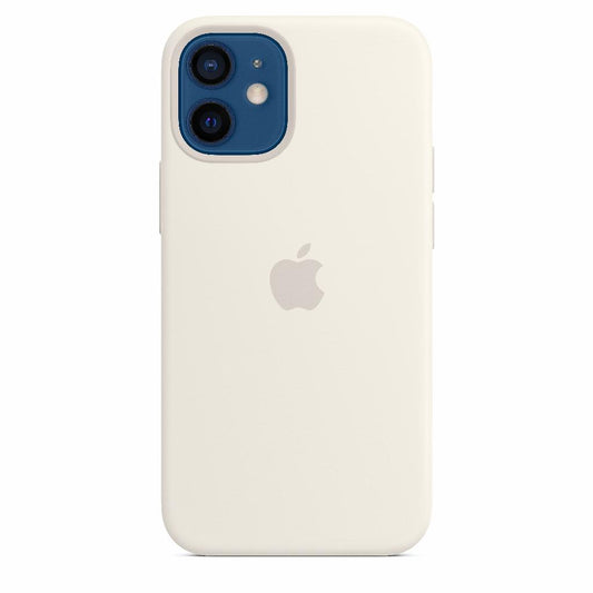 Siliconenhoesje voor iPhone 12 mini Wit