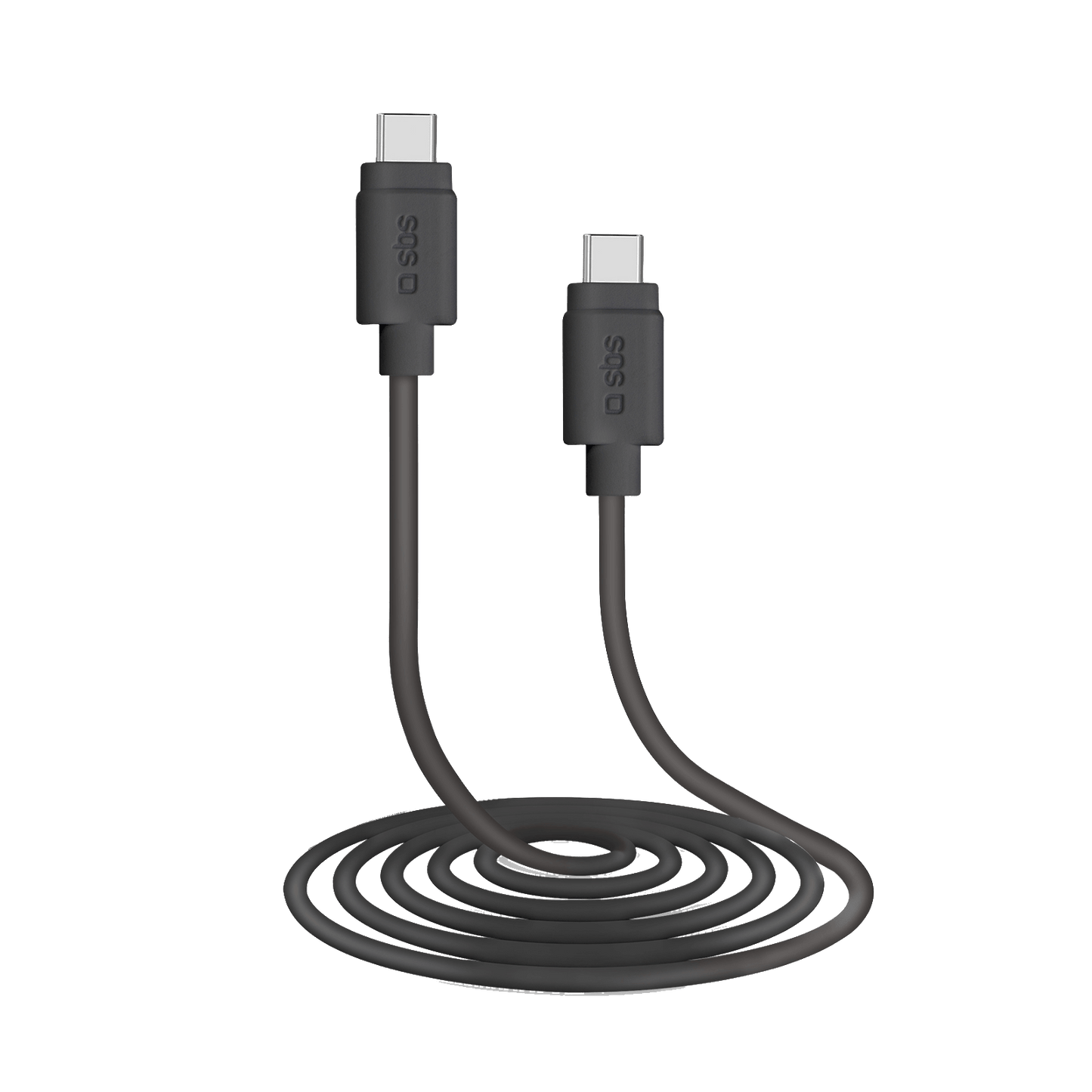 Refurbished SBS Mobile USB-C Kabel 1.5 Meter - Zwart - test-product-media-liquid1