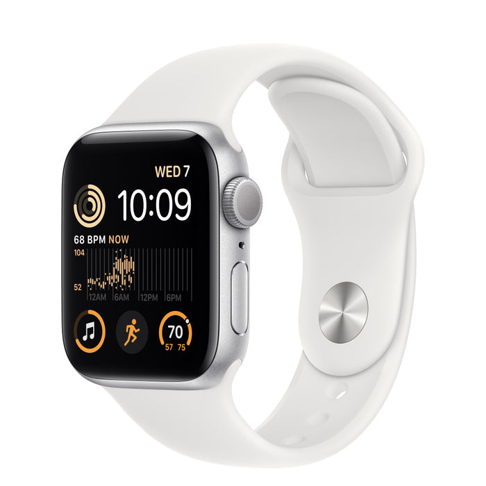 Watch SE 2020 40MM Zilver met Wit Sportbandje