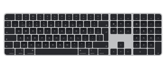 Refurbished Magic Keyboard met Touch ID en numeriek Nederlands Zwart - test-product-media-liquid1