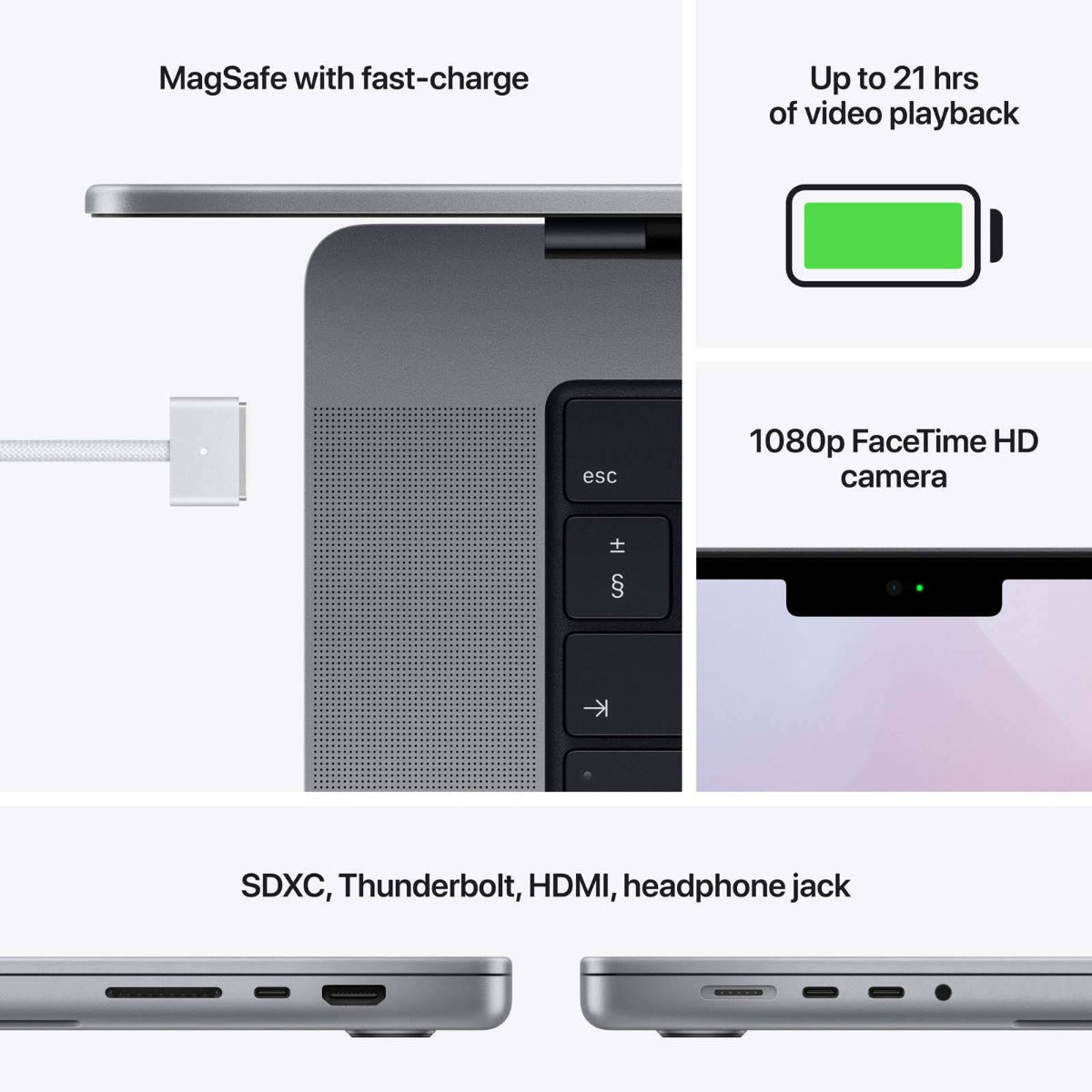Refurbished MacBook Pro 14 Spacegrijs (2021) - test-product-media-liquid1